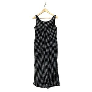 vintage Kmart maxi dress Kathie Lee 90s sleeveless‎ polka dot Medium
